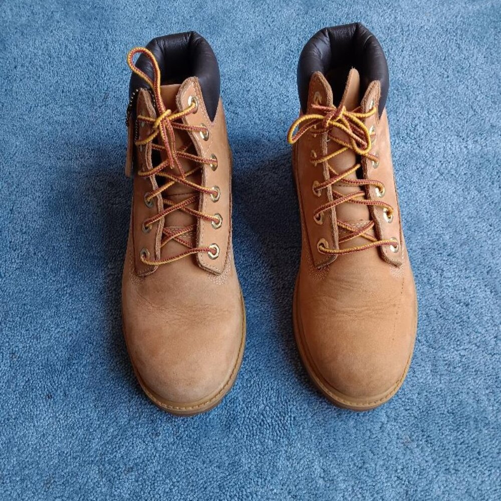 Used Timberland Ankle Boots Waterproof Youth  Size 4.5M